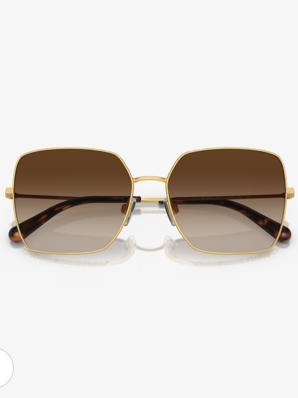 Dolce & Gabbana Women's DG2242 square-frame sunglasses